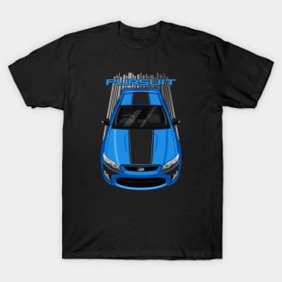 Ford FPV Pursuit UTE - Blue - Black Stripe T-Shirt